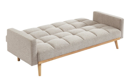 Canapé-lit scandinave ADANA en tissu 