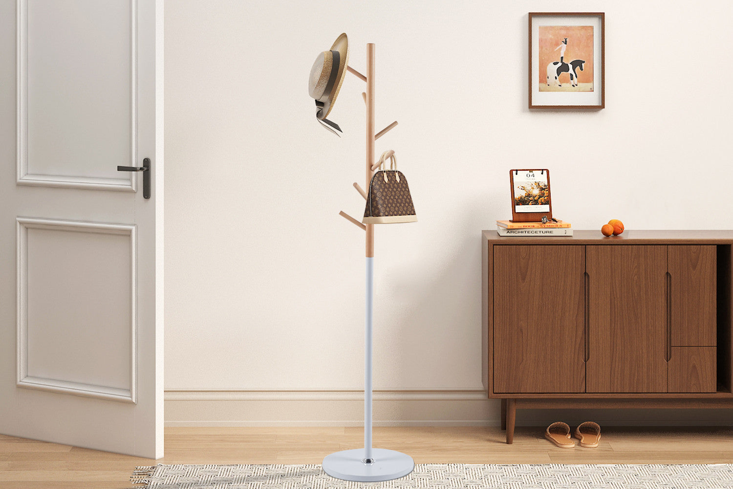 Porte-manteaux VIOLA #couleur_blanc
