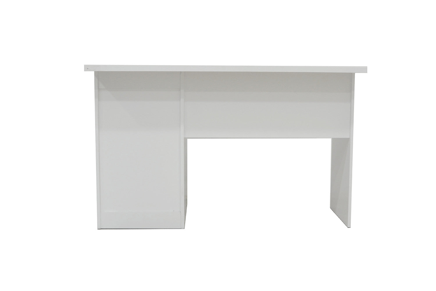 Bureau MATEO 3 tiroirs 120 cm #couleur_blanc