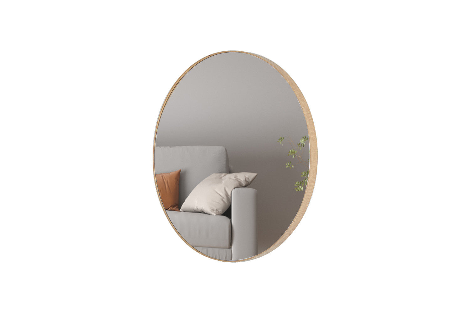 Miroir RIA 80x80 Chêne vieilli