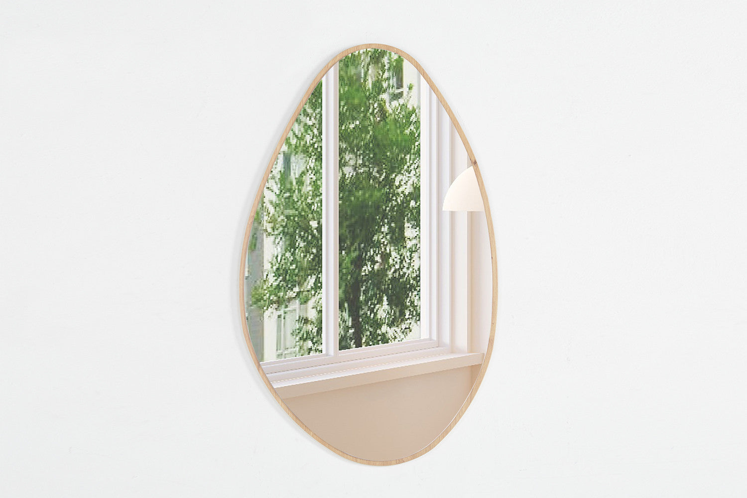 Miroir RANA 80x50 Chêne vieilli