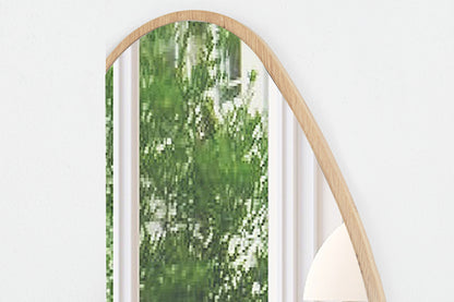 Miroir RANA 80x50 Chêne vieilli