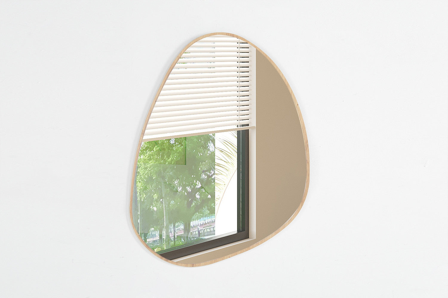 Miroir ROZA 80x60 Chêne vieilli