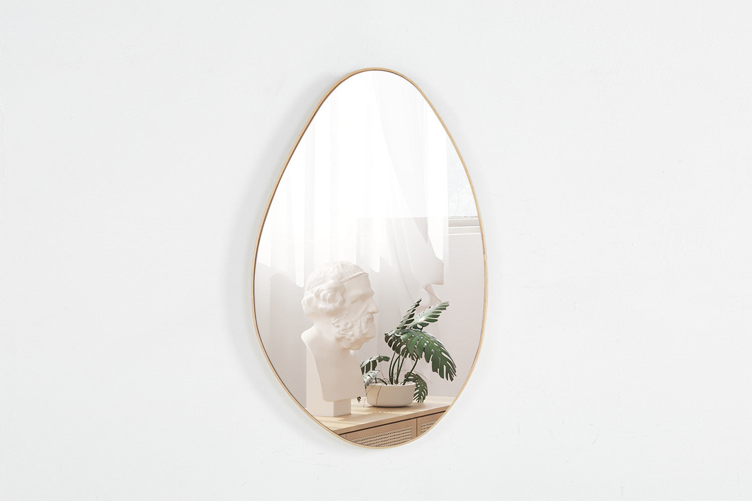 Miroir ROMI 80x50 Chêne vieilli