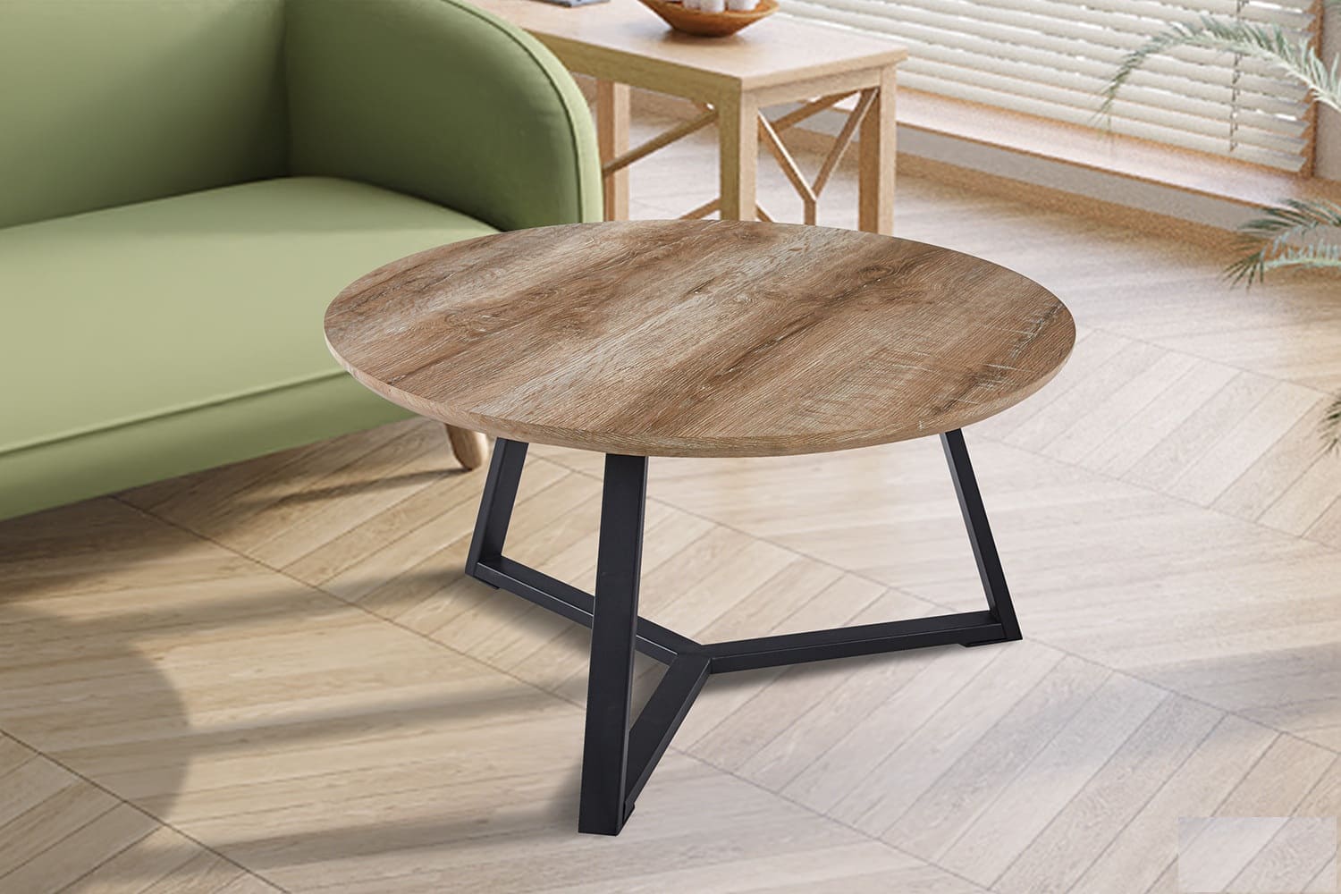 Table basse PASO 1 Chêne vieilli
