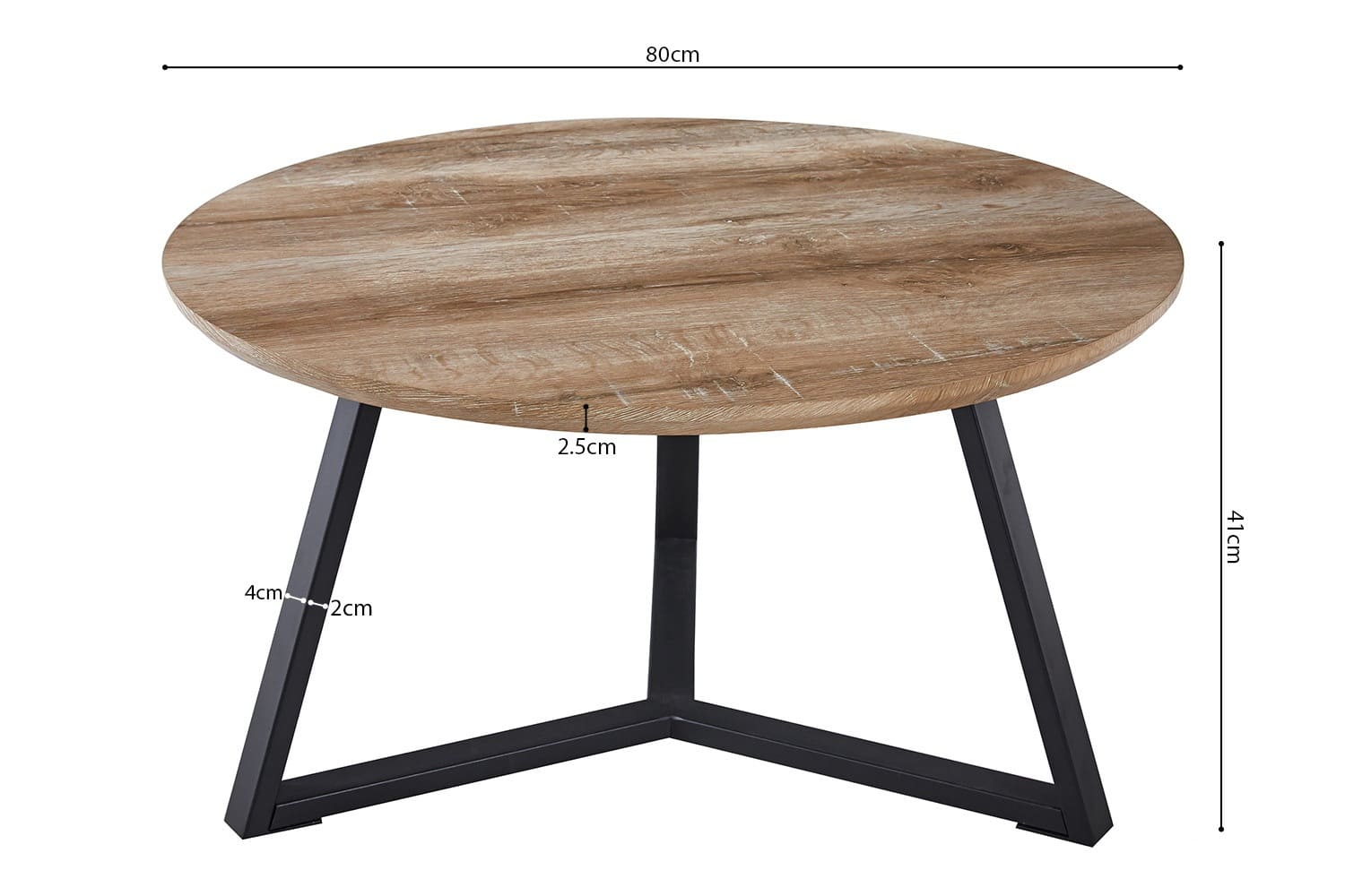 Table basse PASO 1 Chêne vieilli