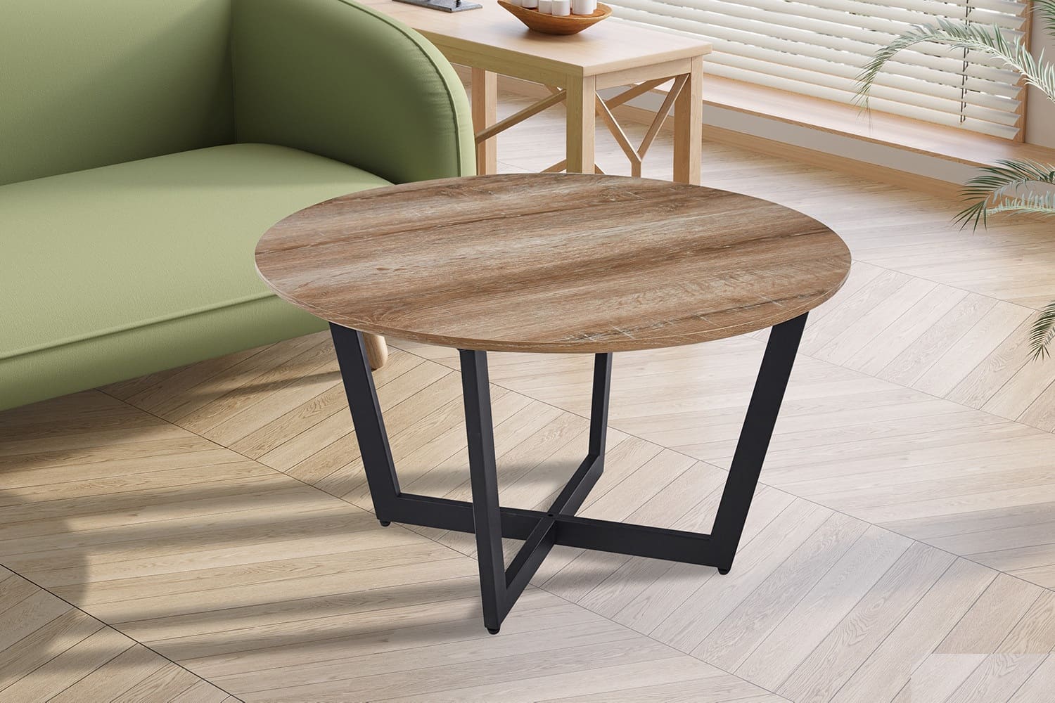 Table basse PASO 3 Chêne vieilli