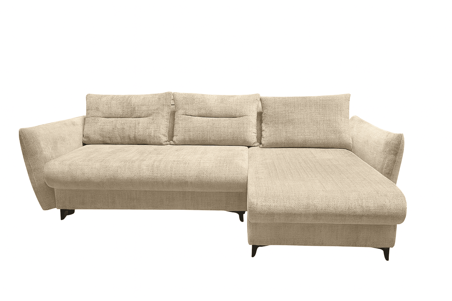 Canapé d'angle réversible FORTUNA convertible avec coffre 