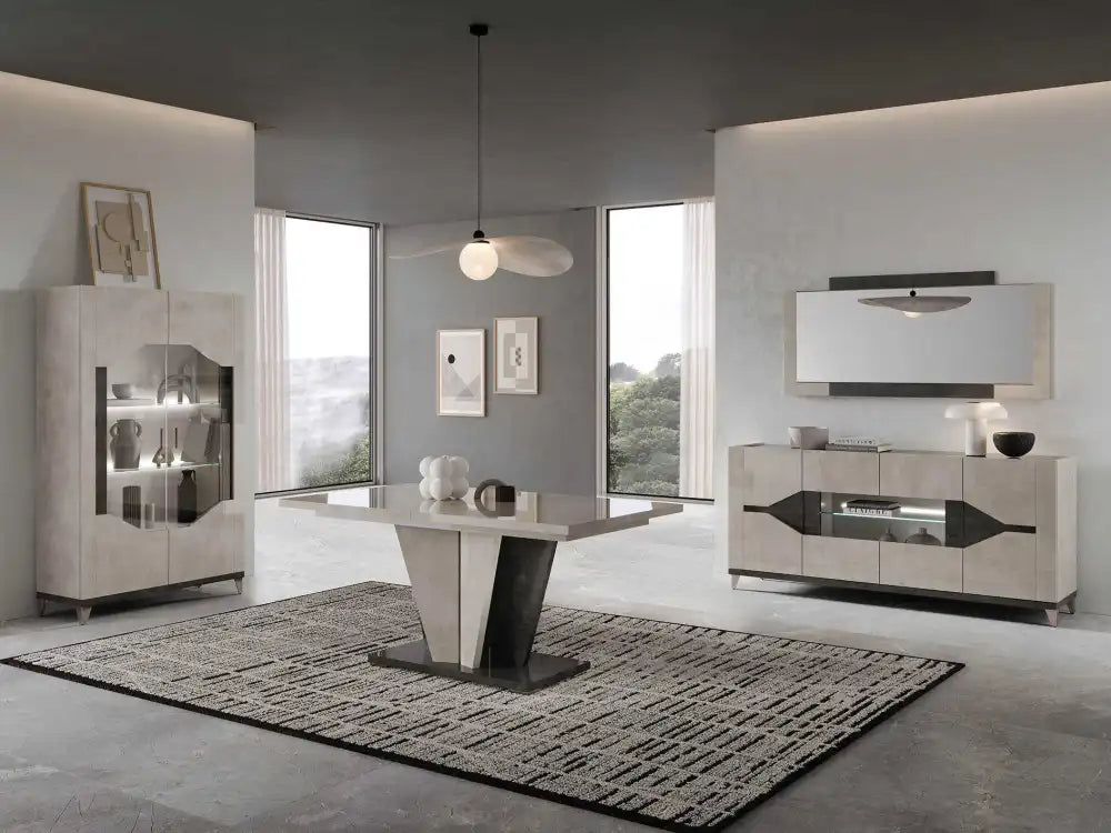 Buffet 4 Portes FELIX avec Éclairage LED