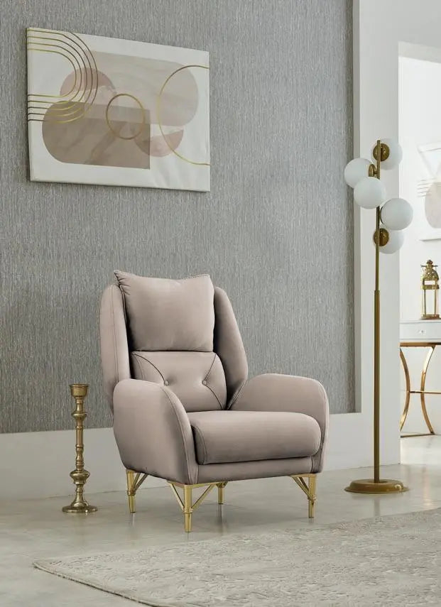 Ensemble de canapés CASA 3+2+1 convertibles #couleur_beige