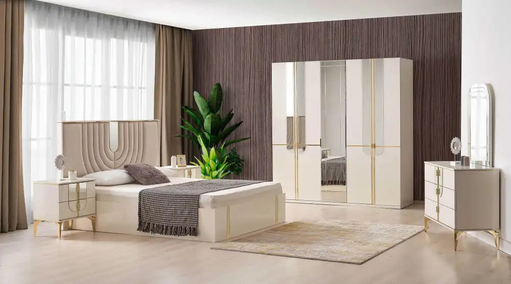 Chambre à coucher complète ATLANTIS gold